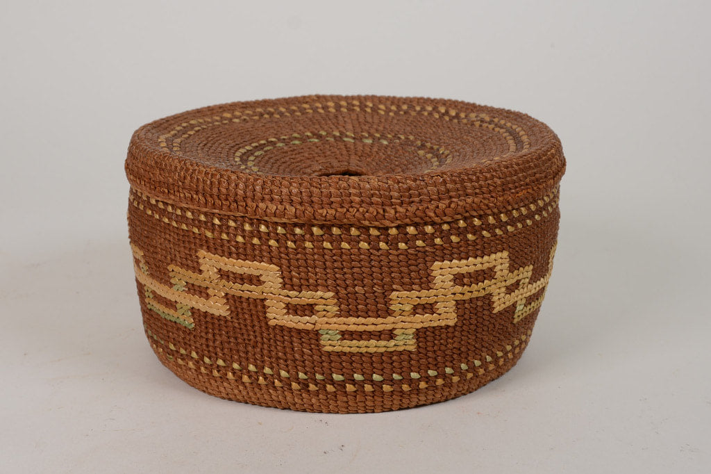 Tsimshian Basket with Lid