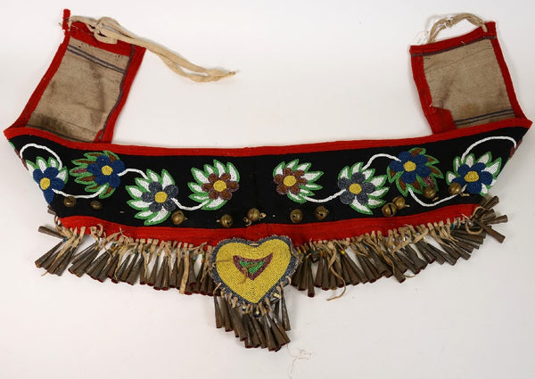 Antique Plateau Beaded Horse Breast Strap