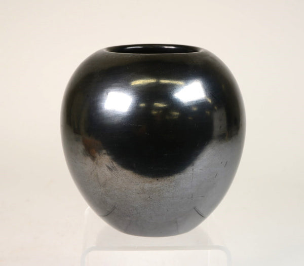San Ildefonso Pueblo Pottery Jar By Santana and Adam
