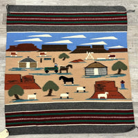 Navajo Rug; Pictorial by Bertha Chee