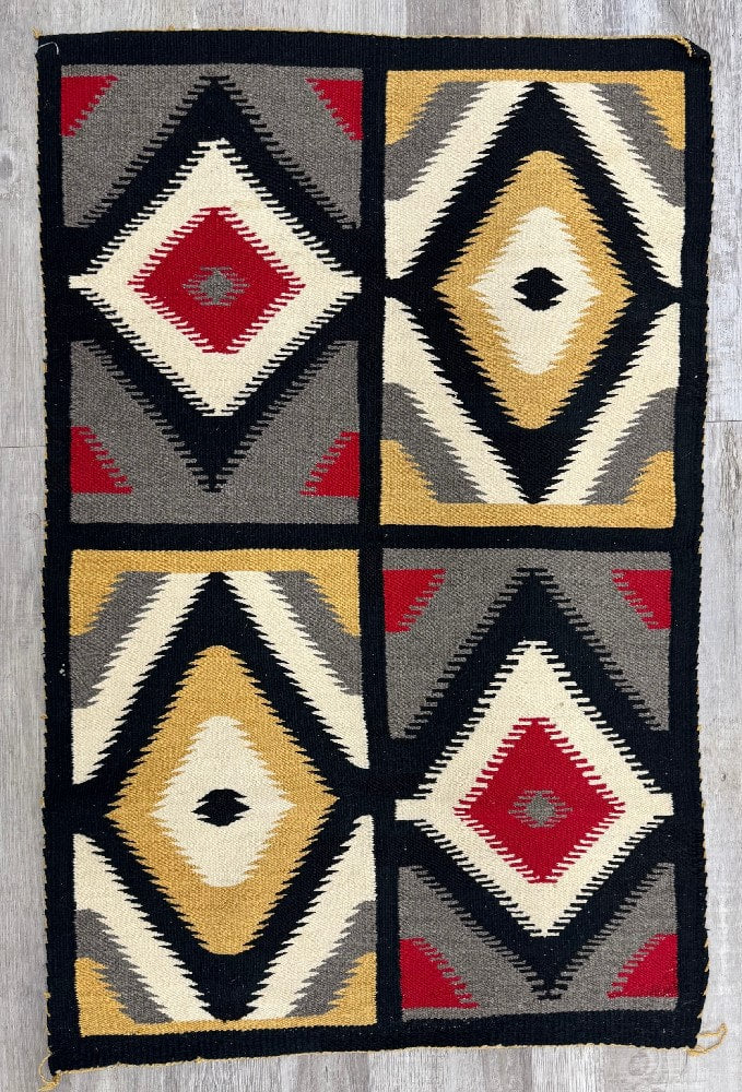 Navajo 4 in 1 Cloud and Lightning Rug