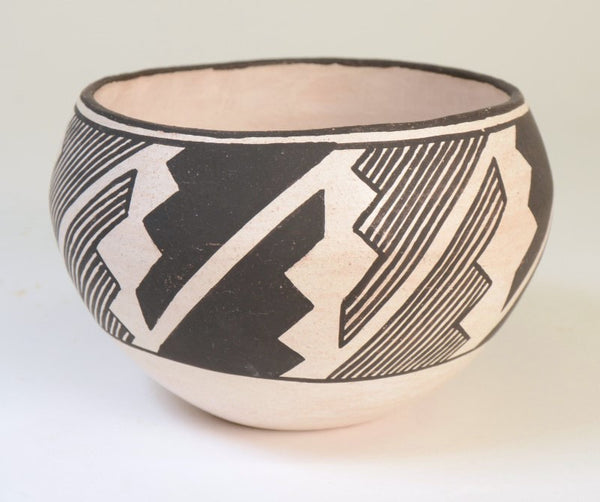 Acoma Pueblo Pottery Bowl By Carla Garcia