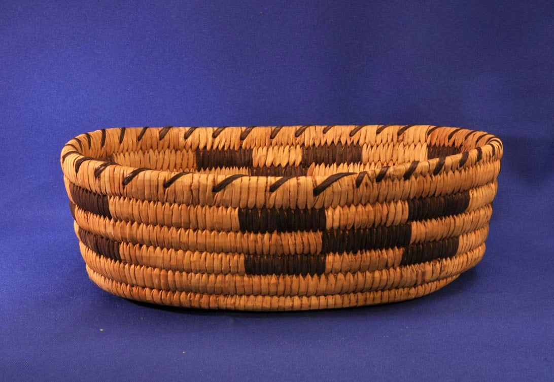 Papago basket with Water Skater motif
