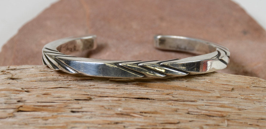 Navajo Sterling Silver Bracelet