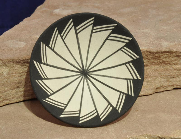 Acoma Pueblo Miniature Offering Dish By D. Reano