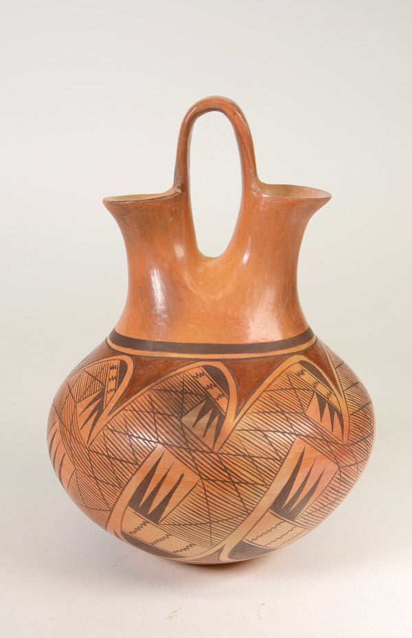 Hopi Pueblo Wedding Jar Pottery By Vernida Polacca Nampeyo