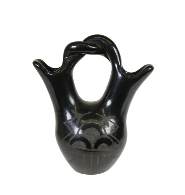 San Ildefonso Pueblo Wedding Jar Pottery