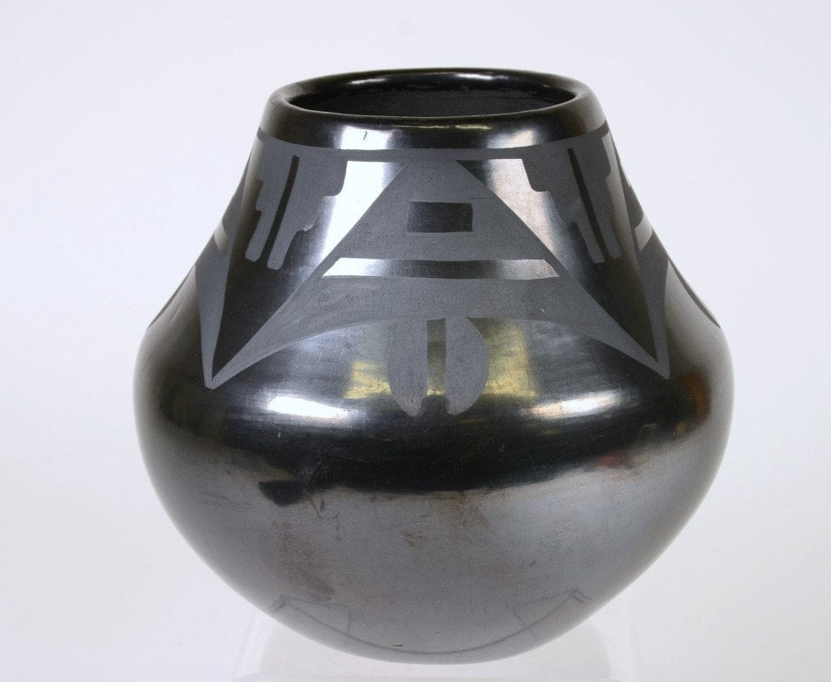 San Ildefonso Pueblo Black on Black By Maria + Santana