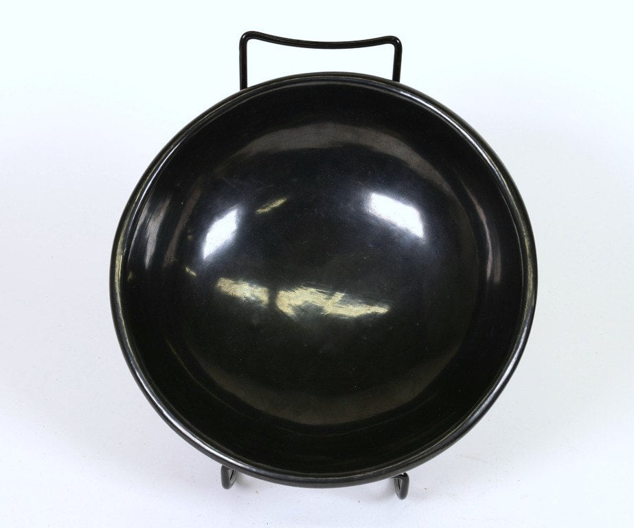 Pottery "Maria Poveka" Maria Black fine Bowl