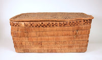 Large Lidded Thompson River Salish Storage Basket