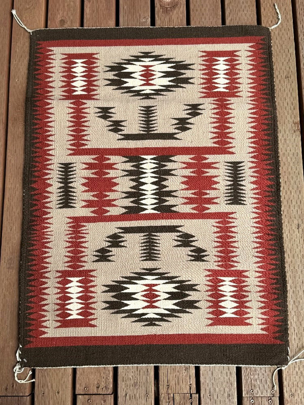 Navajo Storm Pattern Rug by Ada Henry