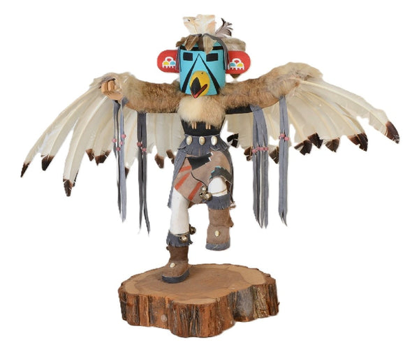 Navajo Kachina Eagle w/ white feathers By Marlinda Trujillo