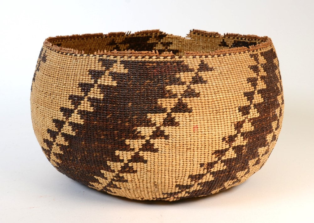 Large Pit River Basket Bowl