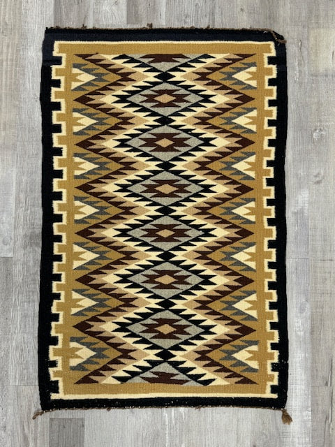Navajo Red Mesa Outline Navajo Rug