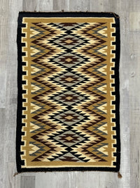 Navajo Red Mesa Outline Navajo Rug