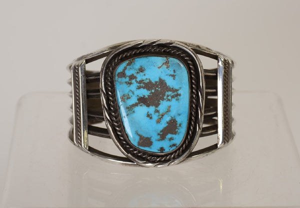 Large Navajo Turquoise Bracelet