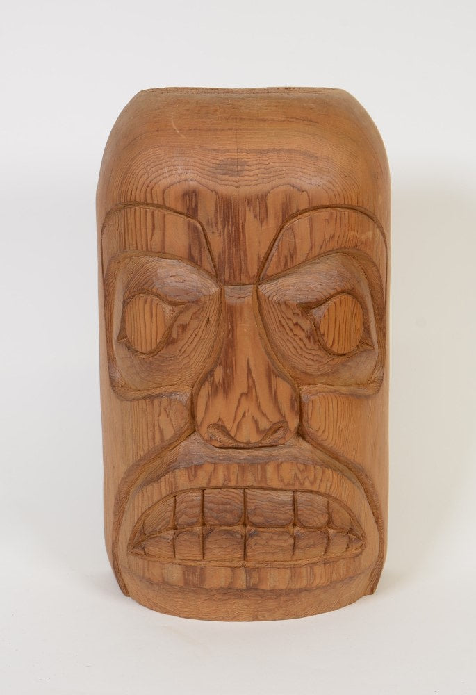 Makah Totem by Dan Smith 6-28-76