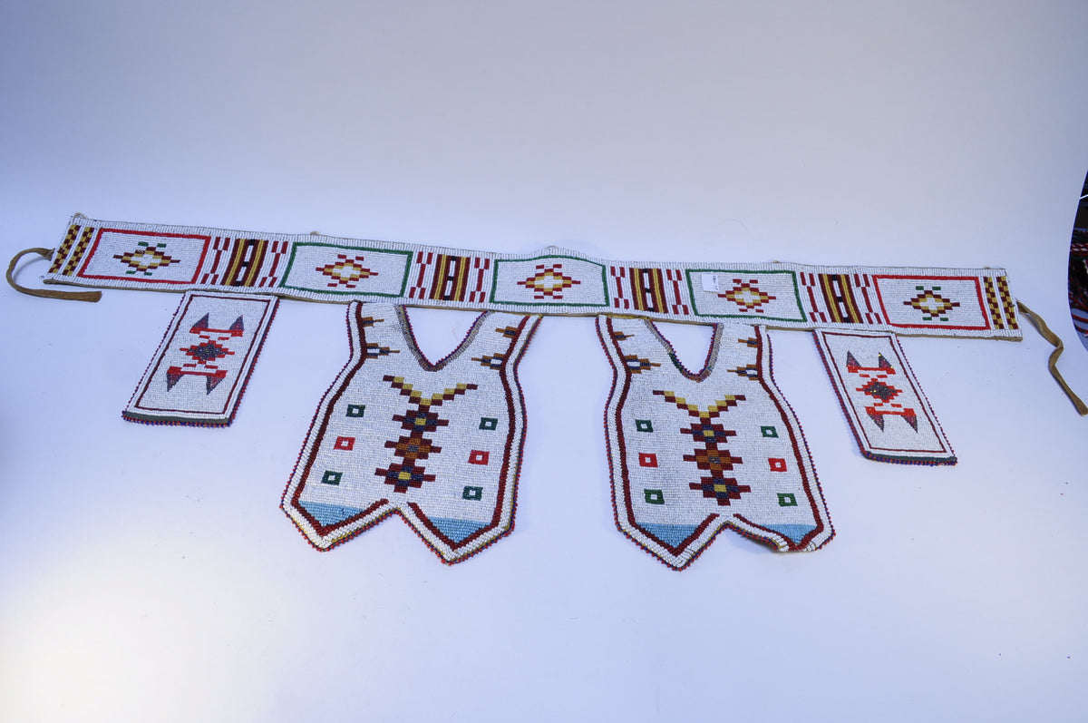 Plains Cree Large Beaded Belt