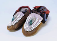 Iroquois Baby Moccasins Pair