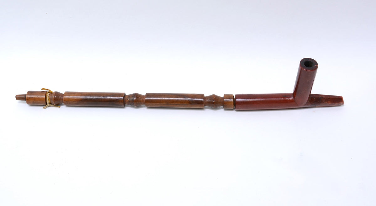 Plains Pipe with Carved Stem