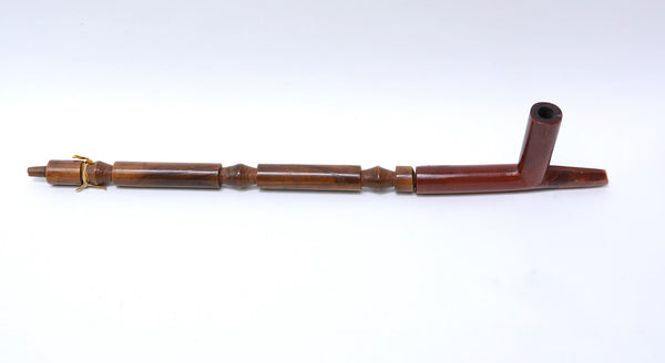 Plains Pipe with Carved Stem