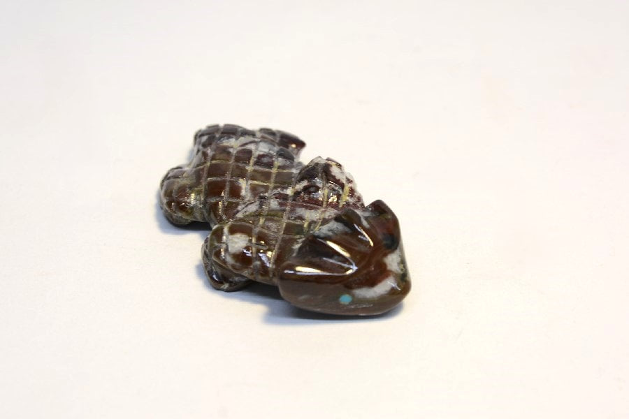 Zuni Fetish by Kim Panteah: Horned Toad Lizard