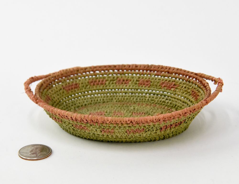 Quinault Raffia Basket