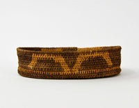 Antique Quinault Raffia Basket
