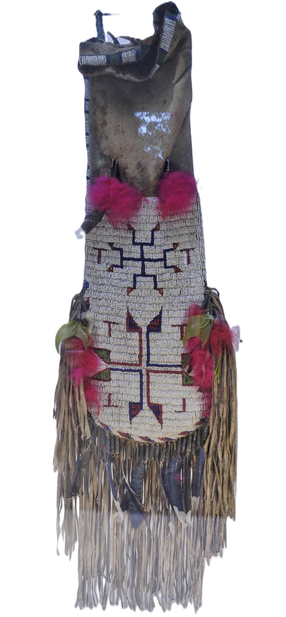 Plains Sioux Plateau Large Beaded Pipe Bag