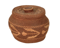 Antique Tsimshian Basket with Lid