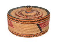 Antique Makah Basket with lid