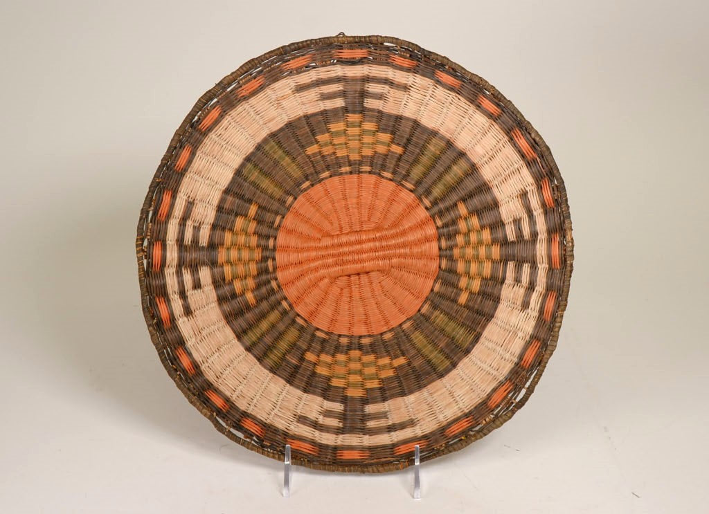 Hopi Wicker Basketry Tray