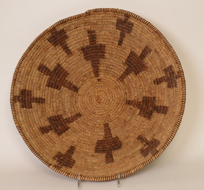 Large Mescalero Apache Bowl with Figures