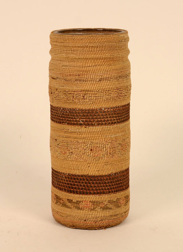 Makah or Nootka Basket Jar