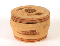 Makah Round Trinket Basket