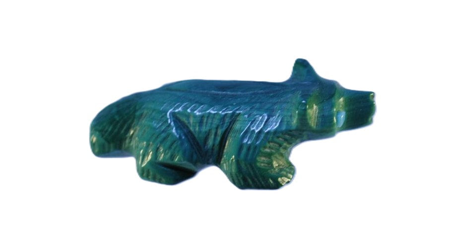 Zuni Malachite Badger Fetish
