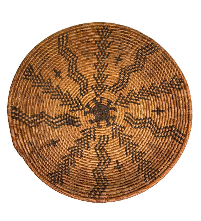Antique Western Apache Basketry Tray