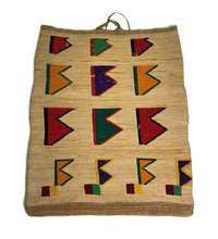 Large Antique Nez Perce cornhusk bag