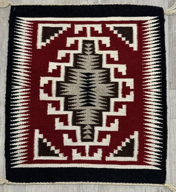 Navajo Ganado Red Rug by Kristen George