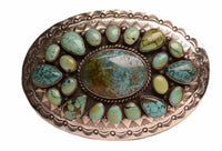 Navajo Buckle by Rex Abeita
