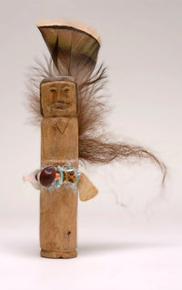 Vintage Zuni Wood Fetish Priest