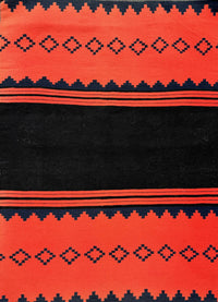 Navajo Textiles, Navajo Germantown: Panel Dress Half