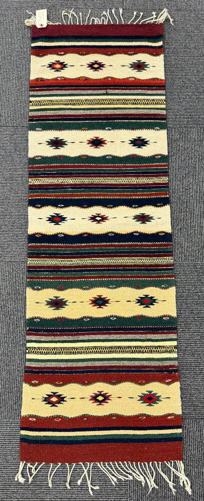 Hand Spun Mexican Wool Runner