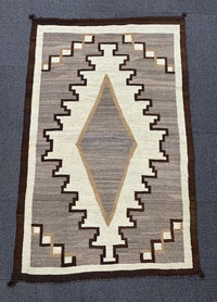 Navajo Early Two Gray Hills Rug