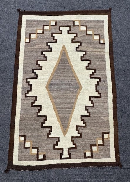 Navajo Early Two Gray Hills Rug