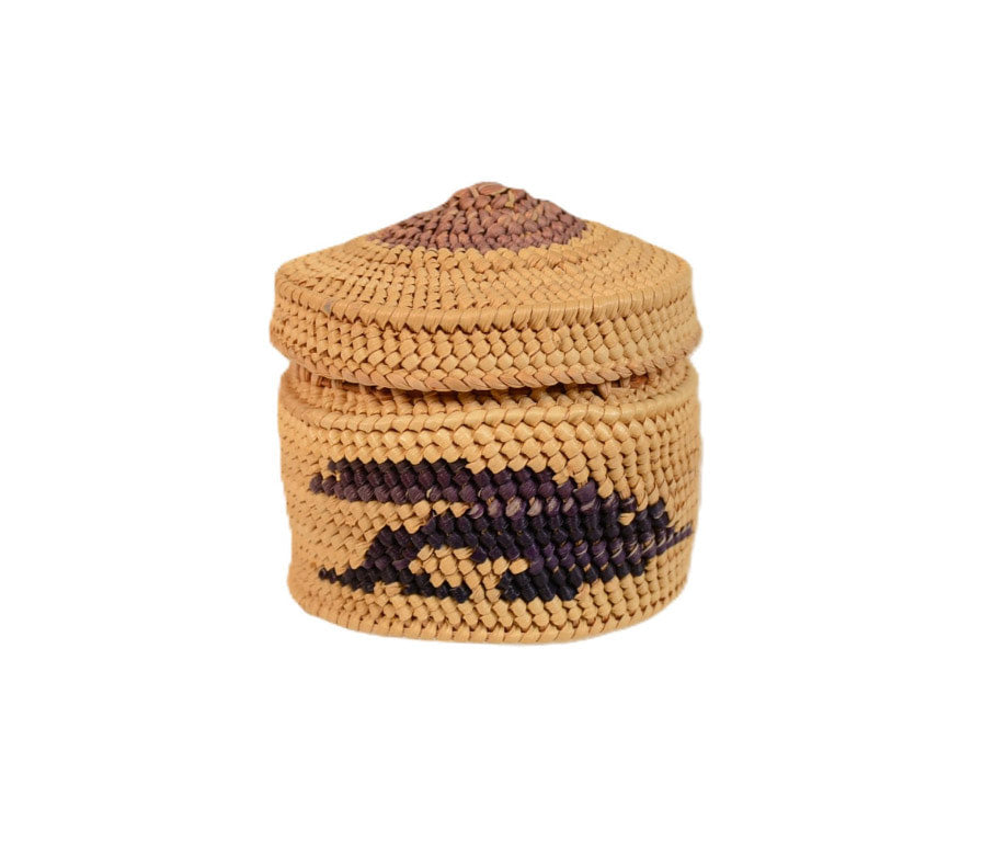 Fine Miniature Makah Basket by Rita Dennis