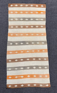 Antique Navajo Double Saddle Blanket