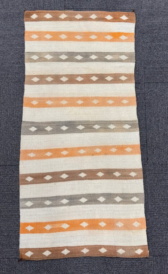 Antique Navajo Double Saddle Blanket