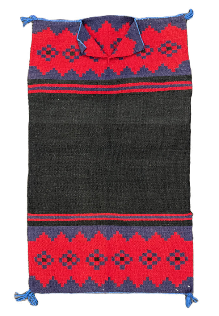 Traditional Navajo Two Panel Dress with Diamond Motif