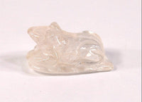 Zuni Fetish Frog by Rutilated Quartz
